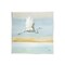 Stupell Industries Egret Bird Flying Ocean Breeze Wall Plaque Art